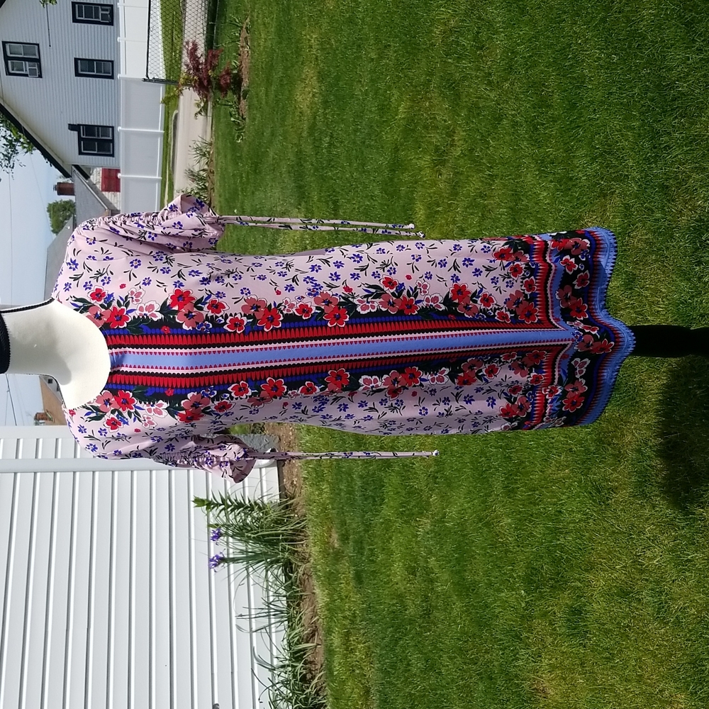 DRESS FLORALROZ&ALI